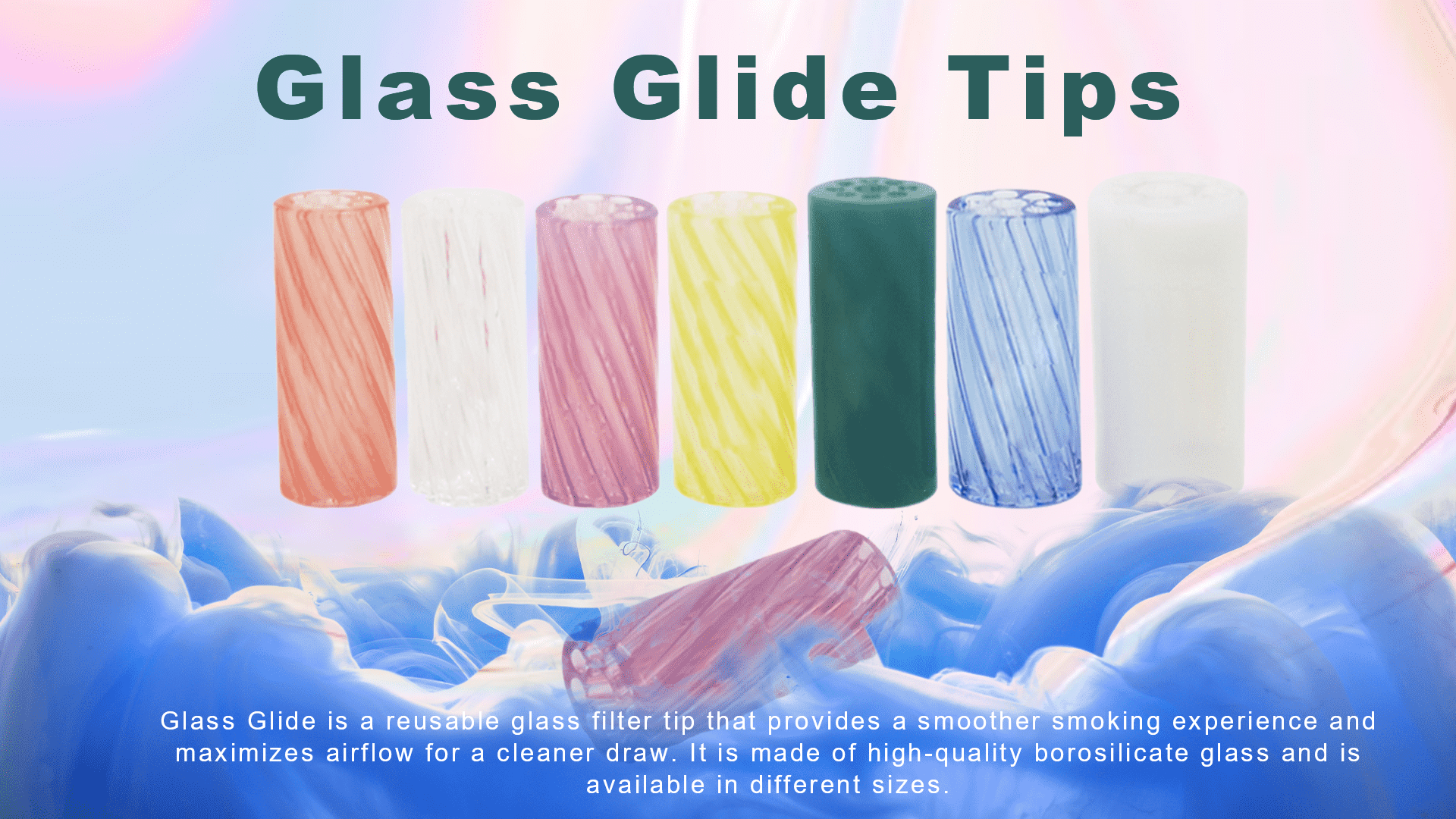 glow in the dark multi-hole filter tip